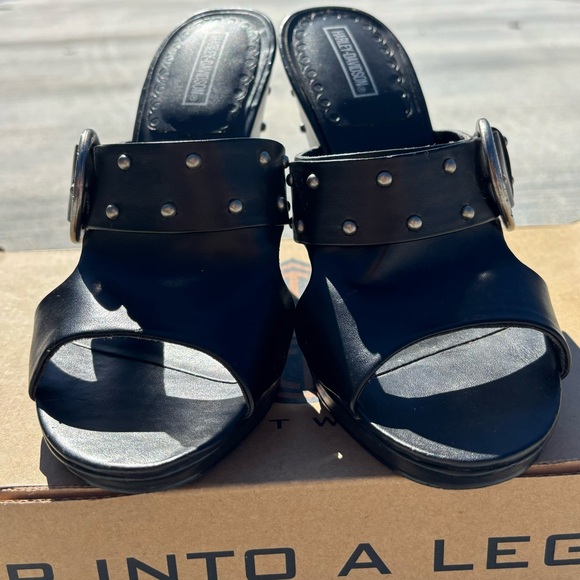 Harley-Davidson Black Women's Heels - Picture 2 of 11